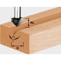 Festool V-notfräs HS; 7/50 mm