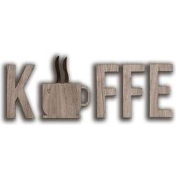 Minifabrikken ´Kaffe´ dekoration Valnød Dekorationsfigur