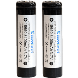 Keeppower Battery 18650 3400mAh
