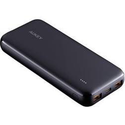 Aukey Basix Slim PB-N73 Powerbank 10000mAh Sort