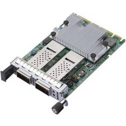 Broadcom NetXtreme E-Series N2100G Adaptateur réseau PCIe 4.0 x16 profil bas 100 Gigabit QSFP56 x 2