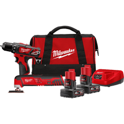 Milwaukee M12 BPP2D-402B Työkalupaketti