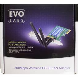 Evo Labs NPEVO-N300PCIE. Internal. Connectivity technology: Wireless