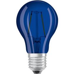 Osram 4058075434004 LED (monochrome) EEC G (A G) E-27 Pear shape 2.5 W = 15 W Blue (Ø x L) 60 mm x 105 mm 1 pc(s)