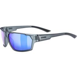 Uvex Sportstyle 233 Polarized Smoke Mat - Grey