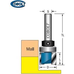 Cobolt 207-914 Mallfräs med styrlager