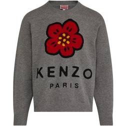 Kenzo Boke Flower Jumper - Middle Grey