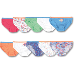 Hanes Girl's Cotton Bikinis 10-pack