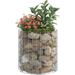 vidaXL Circular Gabion Raised Bed 152015 50x50x50cm