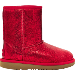 UGG Girl's Classic II - Red/Red/Metallic