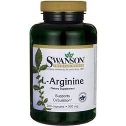 Swanson L-Arginine 500mg 200 pcs