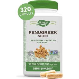 Nature's Way Nature's Way Fenugreek Seed 1220 mg 320 Vegetarian Capsules