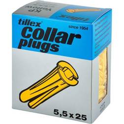 Tillex Plugs KP 5,5x25 mm gul (750) løse