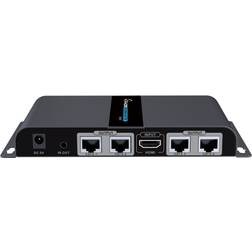 Techly HDMI Extender Splitter CAT6 6a/7