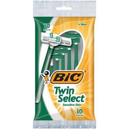 Bic Twin Select Men's Disposable Razor, 10 Count (Pack Of 3)