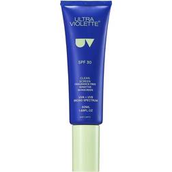 Ultra Violette Clean Screen SPF30 Sensitive Skinscreen 50ml