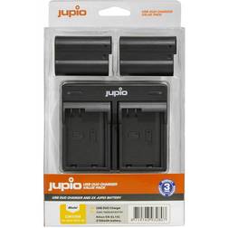 Jupio EN-EL15C 2100mAh USB Dual Charger Nikon Valuepackage
