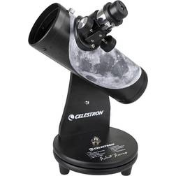 Celestron FirstScope teleskop, måne av Robert Reeves, svart