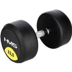 HMS Rubber dumbbells HG PRO 32.5kg (17-66-164)