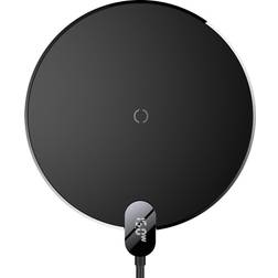 Baseus CCED000001, Indendørs, USB, Trådløs opladning, Sort