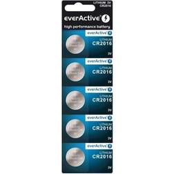 everActive Lithium Batteries Mini Cr2016 Blister 5 Pcs