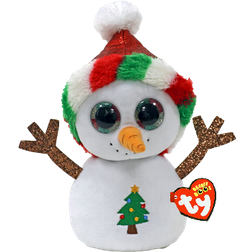 TY Christmas Mitsy Snowman 16cm