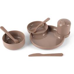Dantoy Tiny Bio Spisestel Gavesæt Mocca