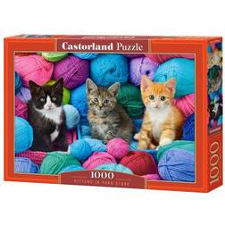 Castorland Kittens in a Yarn Store 1000 Pieces