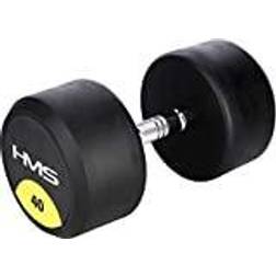 HMS Rubber dumbbells HG PRO 40kg (17-66-167)