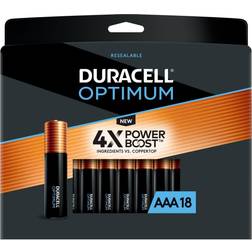 Duracell Optimum AAA Alkaline 18-pack