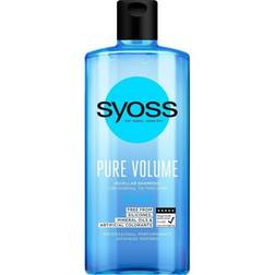 Syoss Pure Volume Volumizing Micellar Shampoo Silikonfritt 440 ml