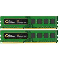 CoreParts DDR3 sarja 16 Gt: 2 x 8 Gt DIMM 240-nastainen 1600 MHz PC3-12800 puskuroimaton ei-ECC-järjestelmä