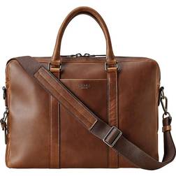 Shinola Navigator Leather Computer Briefcase