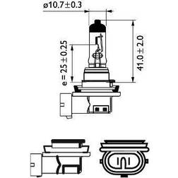 Philips Phillips glödlampa H9 (1 st)