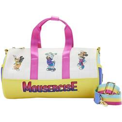 Loungefly Mickey Mouse Mousercise Duffle Bag