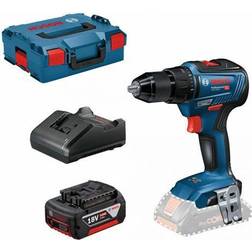 Bosch Akku-Bohrschrauber GSR 18-55 inkl. 2 x Akku GBA 18 V 3 0 Ah Schnellladegerät GAL 18V-20 und L-Box 0615990L8A