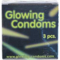 EXS Glowing Condoms 3 Stycken