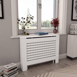 vidaXL Radiatorskjulere 2 Stk 112 x 19 x 81.5 cm MDF