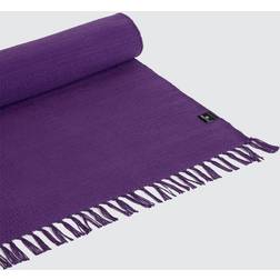 Yoga Studio Organisk Yogamatta 196 cm x 70 cm Med Tofsar