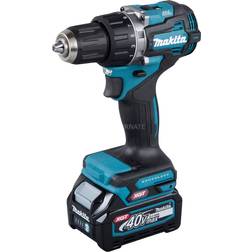 Makita DF002GA202 Cordless drill 40 V 2.0 Ah Li-ion incl. spare battery, incl. charger, incl. case