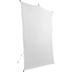 Savage Backdrop Travel Kit (White, 5 x 7' BT0157-KIT