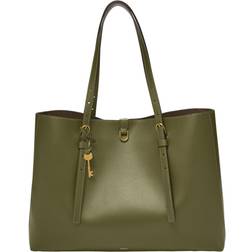 Fossil Kier Vegan Cactus Tote Bag - Green Moss