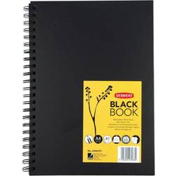 Derwent A4 Black Book Wire Bound