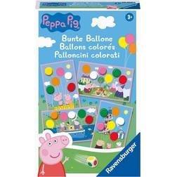 Ravensburger 20853 Gift Game-20853-Peppa Pig Balloons-Fun Colour Dice Game for Children from 3 Years