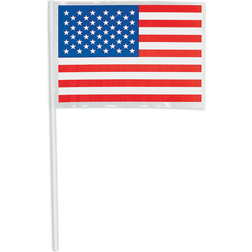 Amscan American Flag, Red/White/Blue, 48/Pack (216019)