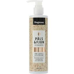 Dogman Päls & Fjun Shampoo Hvid