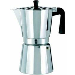 Valira Italiensk Kaffekande VITRO 9T Sølvfarvet