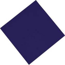 Serviette de table en papier bleue 330 mm x 1500