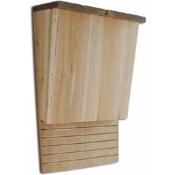 vidaXL Casetta Nido Per Pipistrelli 2 pz 22 x 12 x 34 cm Marrone