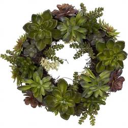 20" Succulent Wreath